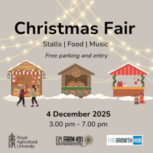 Event graphic for Christmas Fair 2025