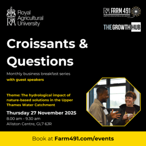 Event graphic for Croissants and Questions