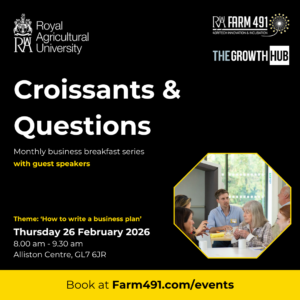 Event graphic for croissants and questions