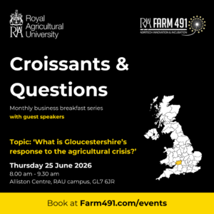 Croissants and Questions poster June 2026